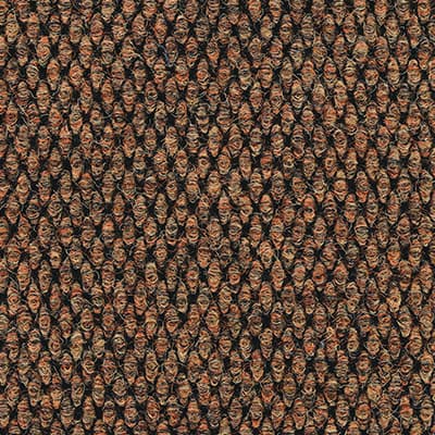 Zinc textured logo mat material