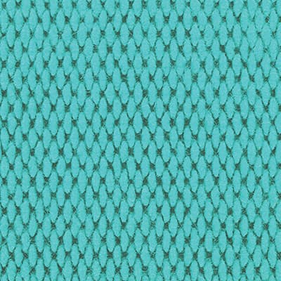 Turquoise textured logo mat material