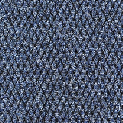 Steel Blue textured logo mat material