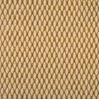 Sand textured logo mat material