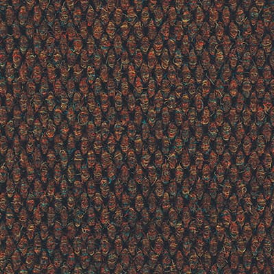 Rosewood textured logo mat material