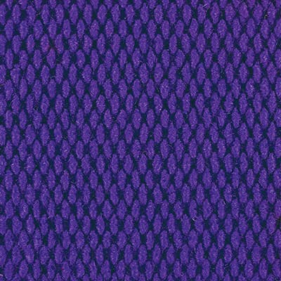 Purple textured logo mat material