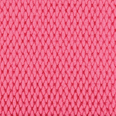 Pink textured logo mat material