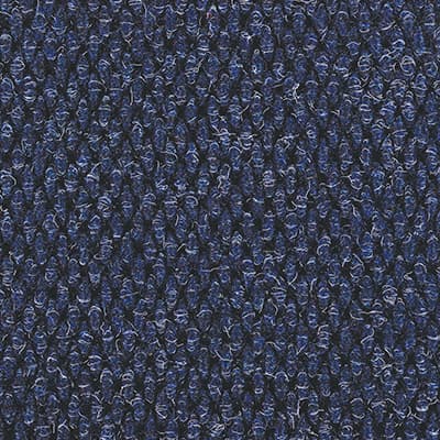 Midnight Blue textured logo mat material