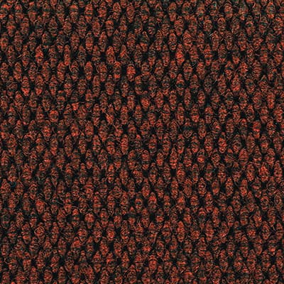 Cardinal Red textured logo mat material
