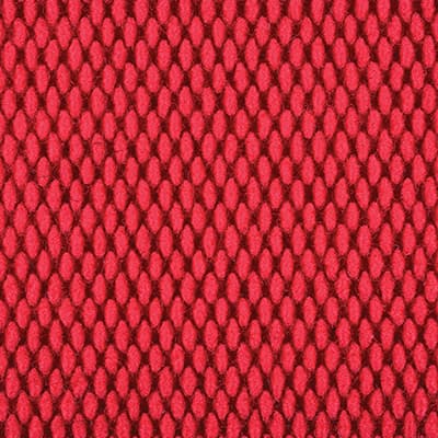 Bright Red textured logo mat material