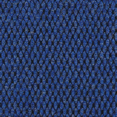 Azure textured logo mat material